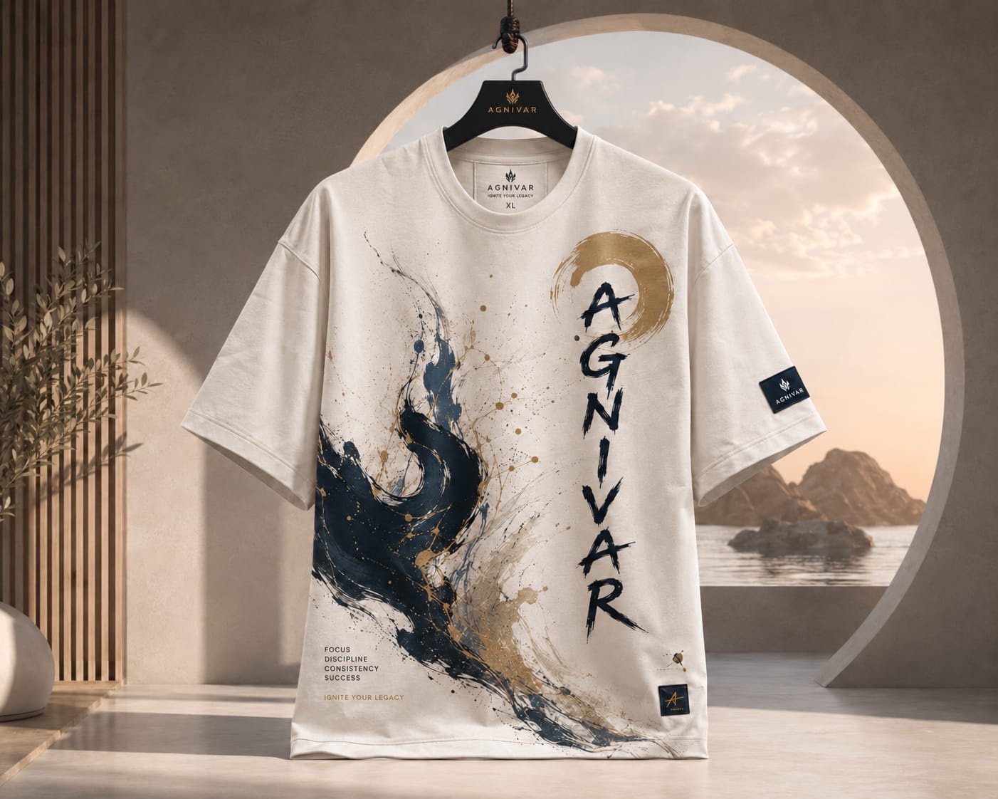 “AGNIVAR — Eclipse Legacy Tee”