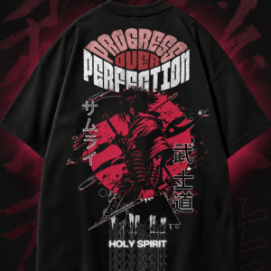 Samurai Legacy Oversized T-Shirt (Black Back Graphic)