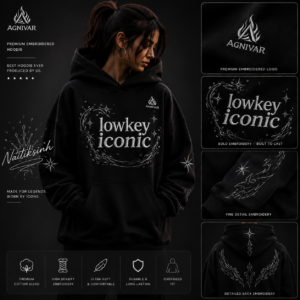 Iconic lowkey hoodie
